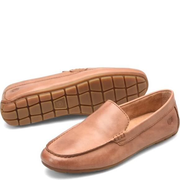 Børn Allan Loafer Cuoio Brown Tan Leather Slip On Comfort Shoes 11.5 - Picture 1 of 8